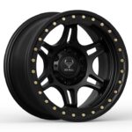 SATIN BLACK WITH BLACK RING