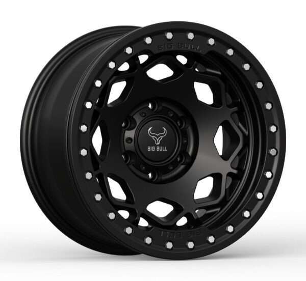 SATIN BLACK WITH BLACK RING