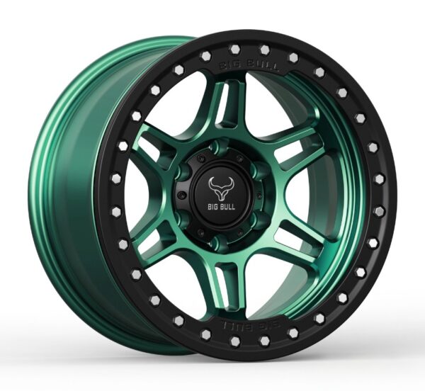 BURNT GREEN WITH BLACK RING