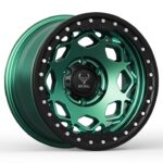 BURNT GREEN WITH BLACK RING