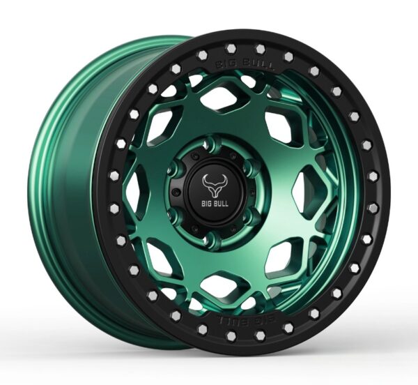 BURNT GREEN WITH BLACK RING